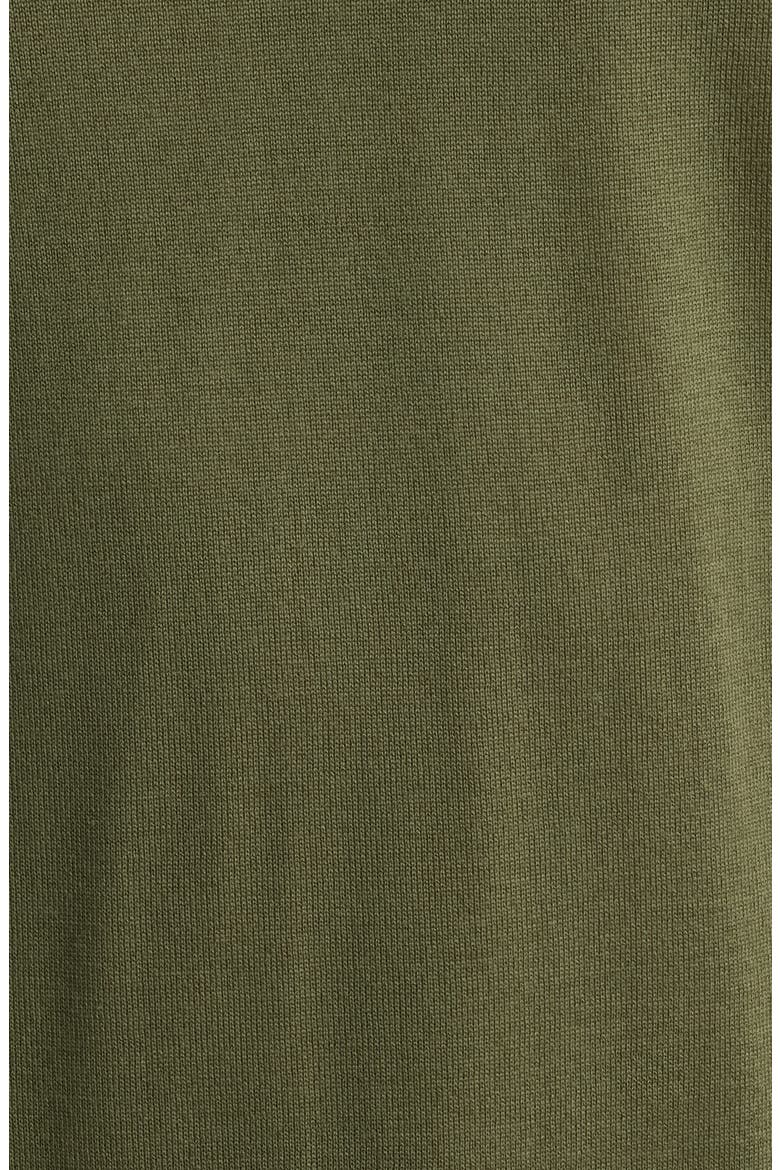 H-Leno Virgin Wool Crewneck Sweater, Alternate, color, OPEN GREEN