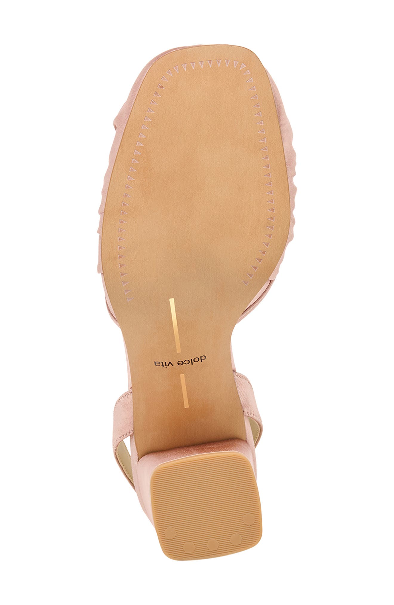 Dolce Vita Tisha Ankle Wrap Pump, Alternate, color, Light Blush Satin
