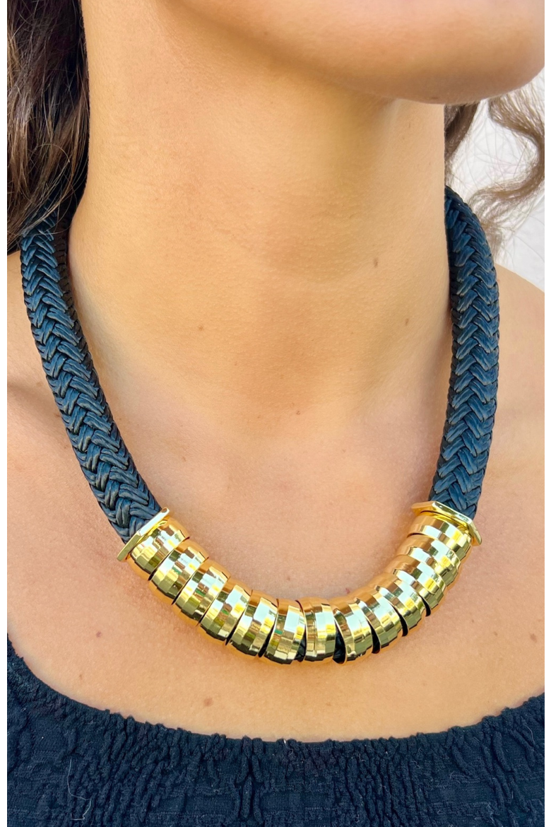 Classic Necklace, Alternate, color, Black