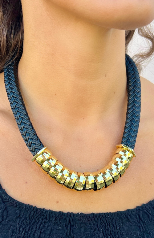 Holst + Lee Holst+lee Classic Necklace In Brown