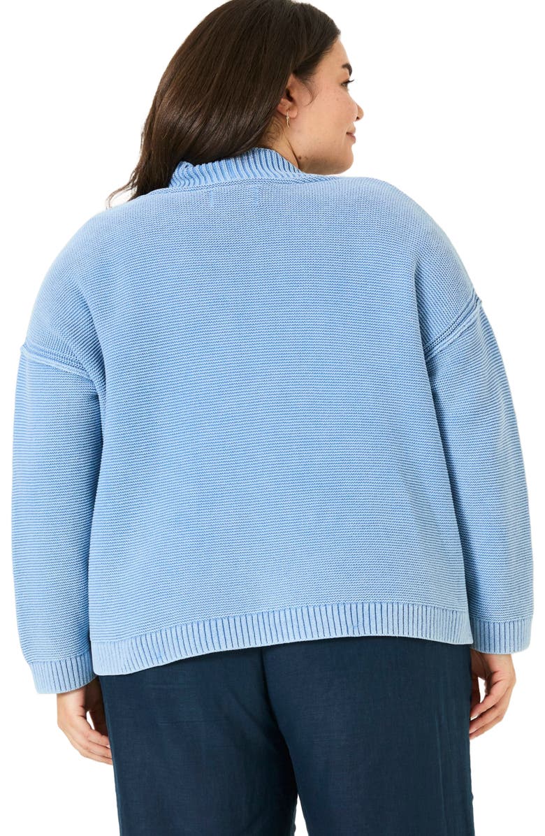 FatFace Plus Size Edie Laundered Cardi, Alternate, color, 