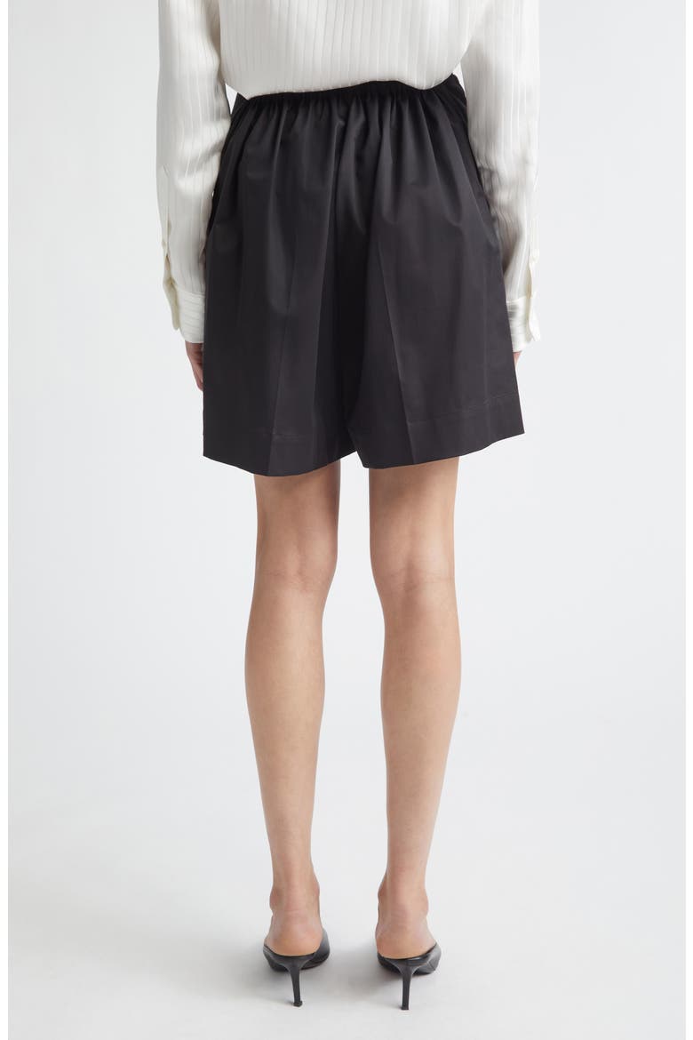 Richie Cotton Blend Shorts, Alternate, color, BLACK