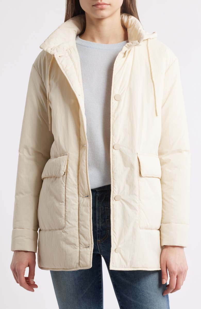 Bernardo Cloud Comfort Puffer Jacket with Removable Hood, Alternate, color, 