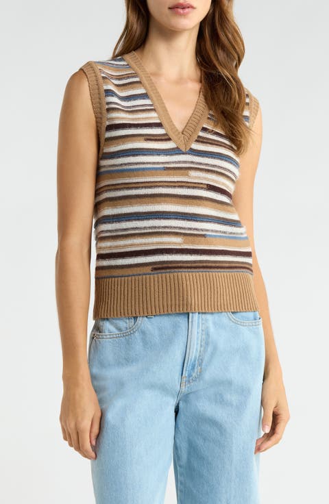 Helenka Wool & Cashmere Blend Sweater Vest