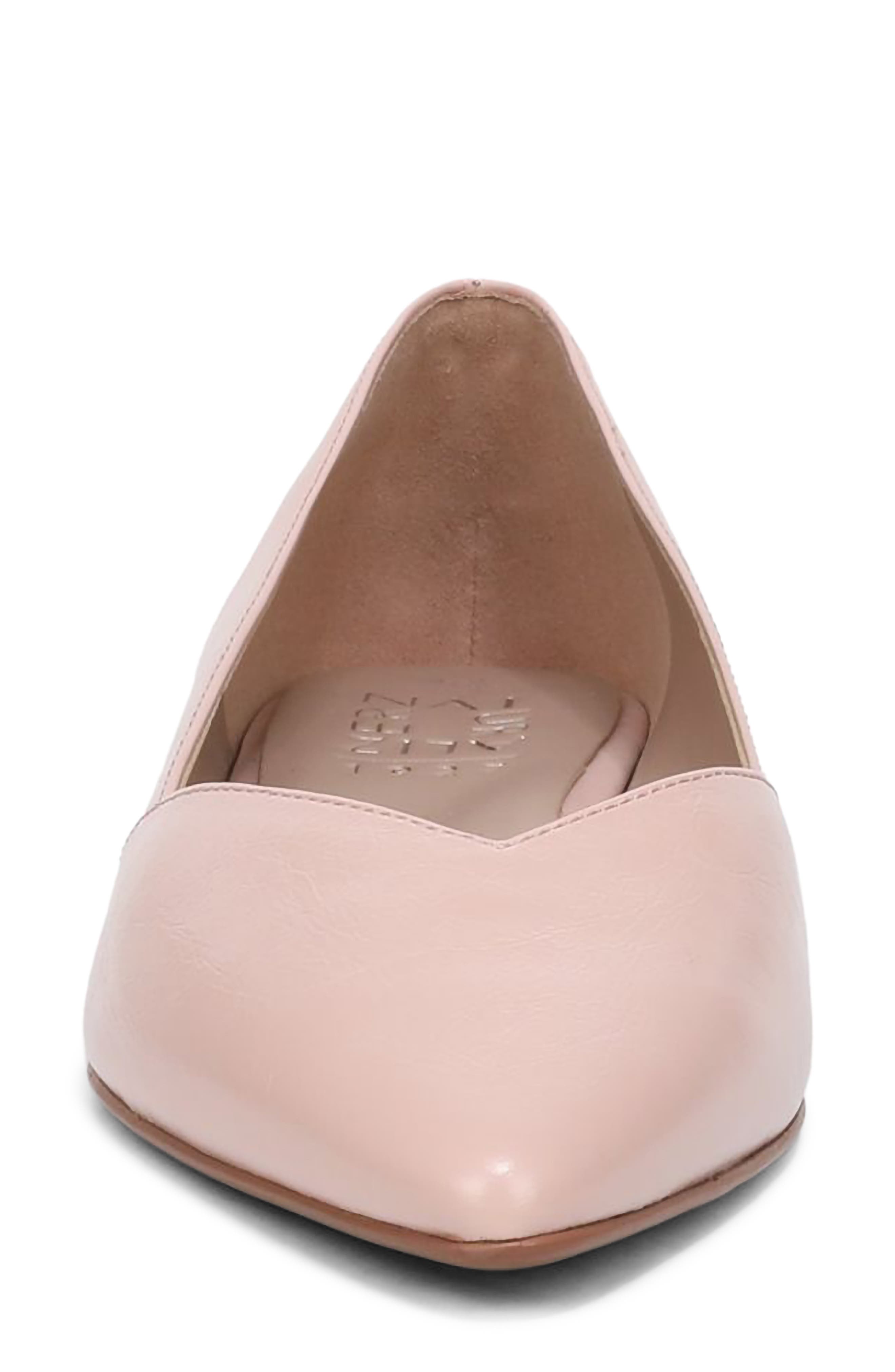 Naturalizer Havana Pointed Toe Flat, Alternate, color, Cameo Blush Pink