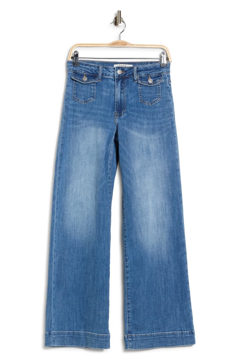 Wide Leg Jeans, Alternate, color, MEDIUM WASH