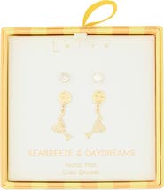 Leith Seabreeze & Daydreams Set of 2 Cubic Zirconia Lemon Drop Earrings