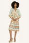 selected Light Blue Tropical Print