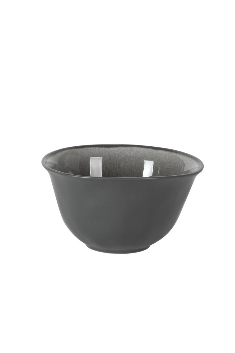 Port Barton 12-Piece Reactive Glaze Stoneware Dinnerware Set, Alternate, color, Charcoal