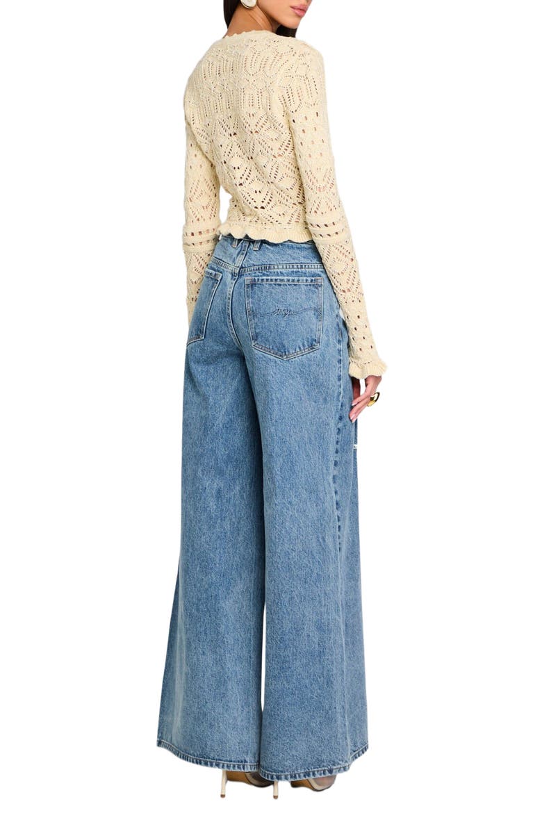 Retrofête Giuliana Crochet Cardigan, Alternate, color,