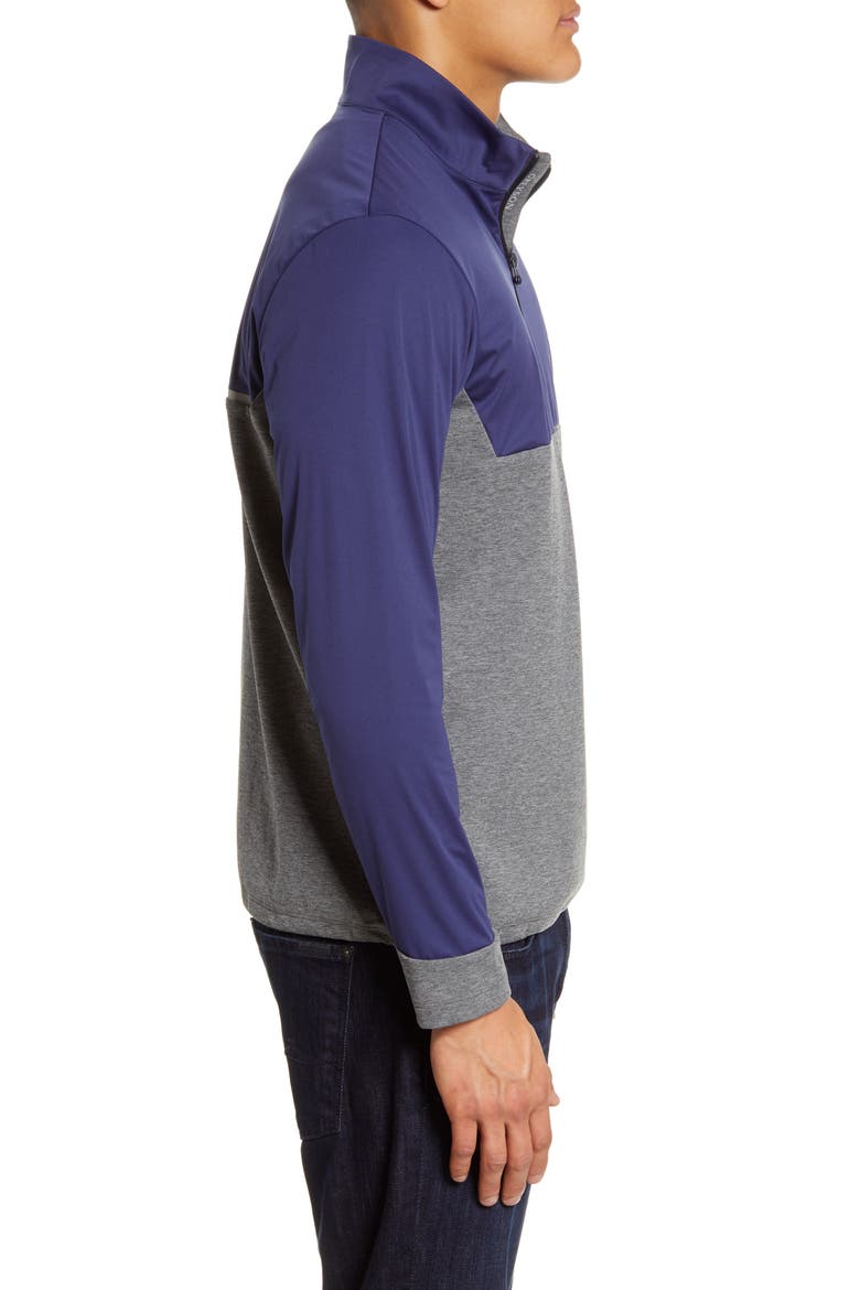 Hybrid Golf Jacket, Alternate, color, SMOKE HEATHER
