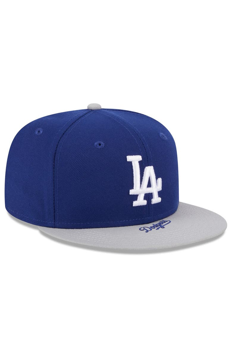 New Era Men's New Era Royal/White Los Angeles Dodgers On Deck 59FIFTY Fitted Hat, Alternate, color, Royal