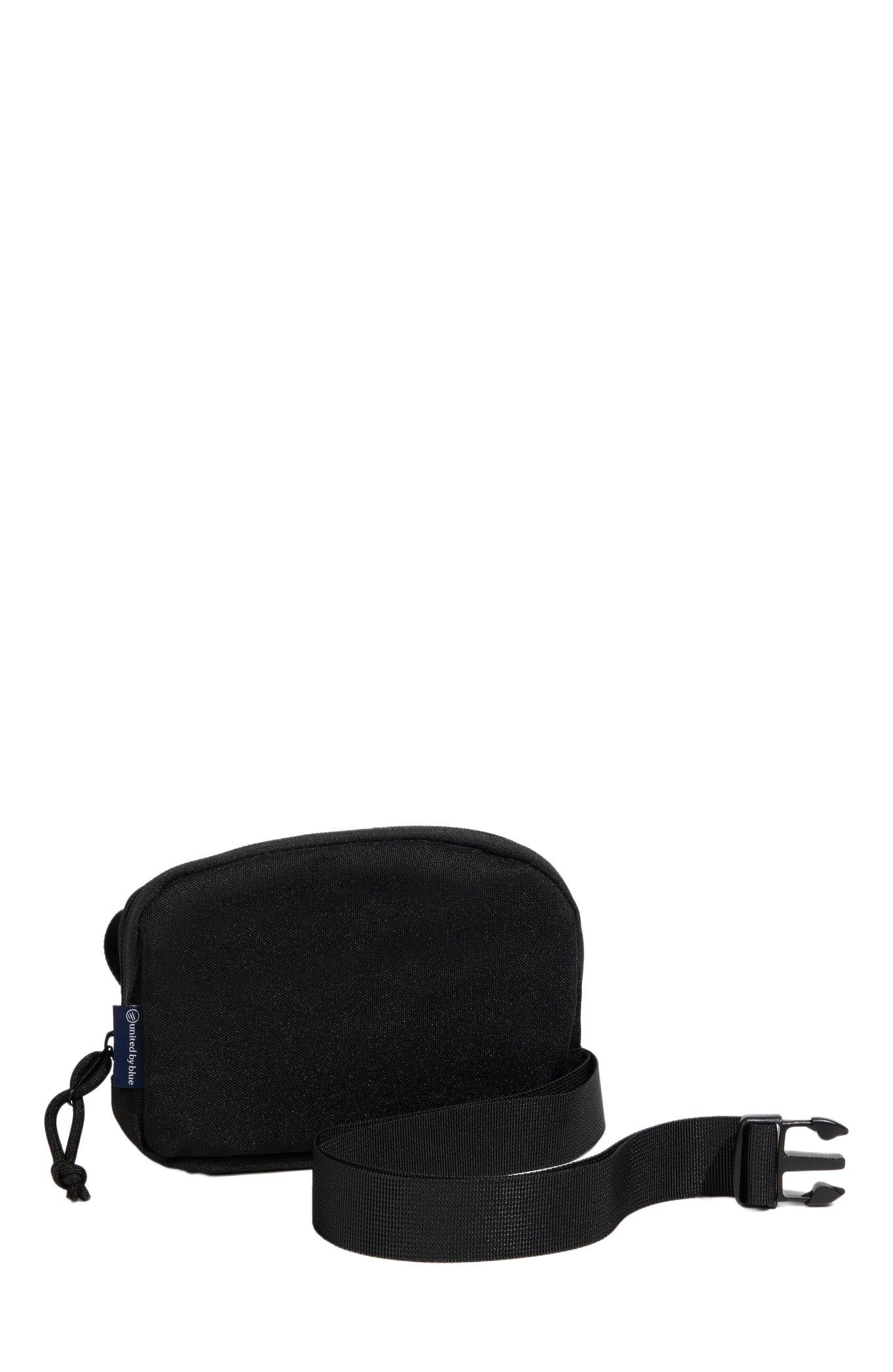 United By Blue (Re)volution 1L Belt/Sling Bag, Alternate, color, Black