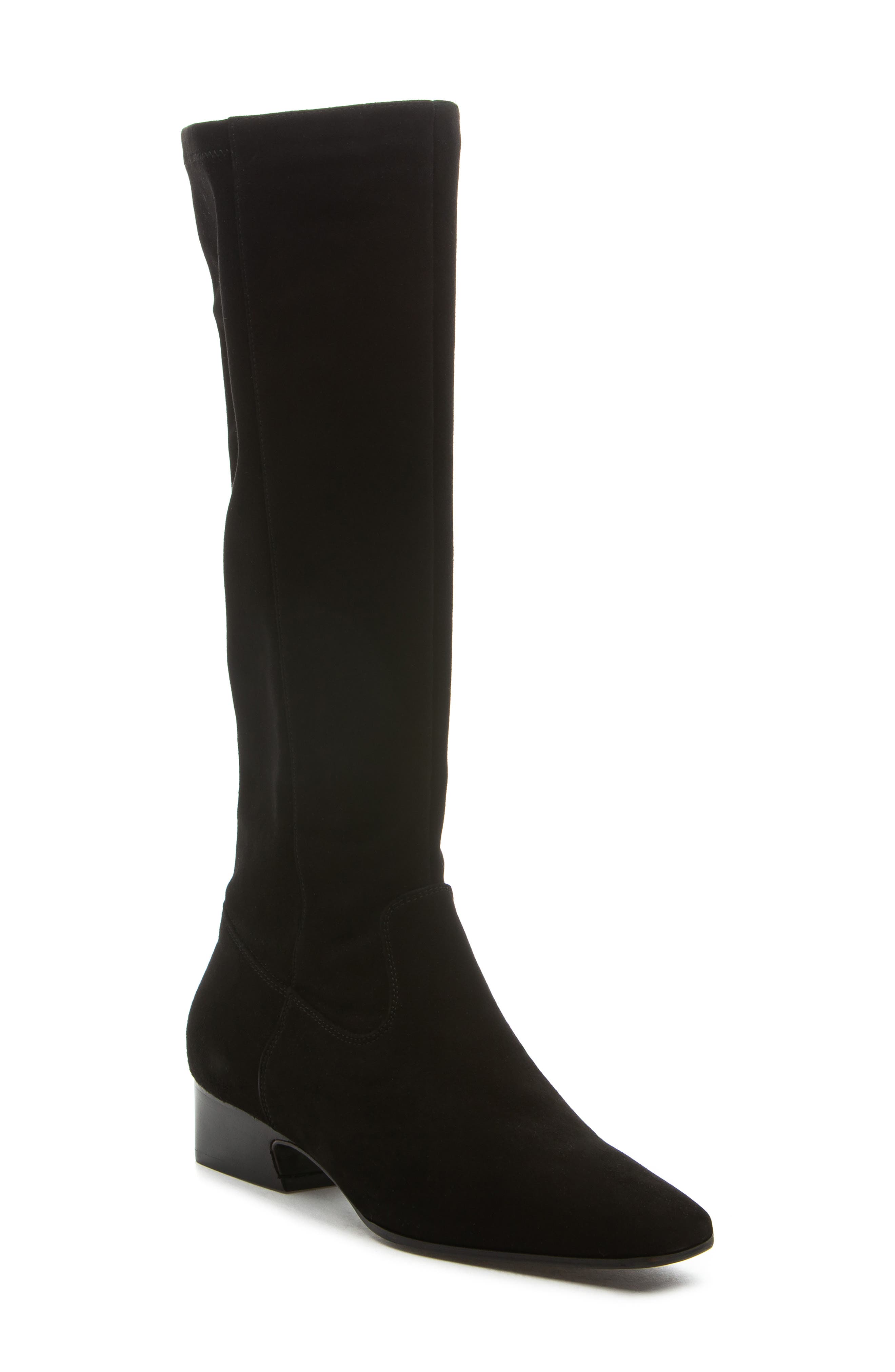 275 Central Dalia Weatherproof Knee High Boot, Main, color, Black