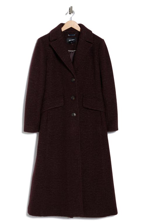 Bcbgeneration Miss Single Breasted Coat In Brown