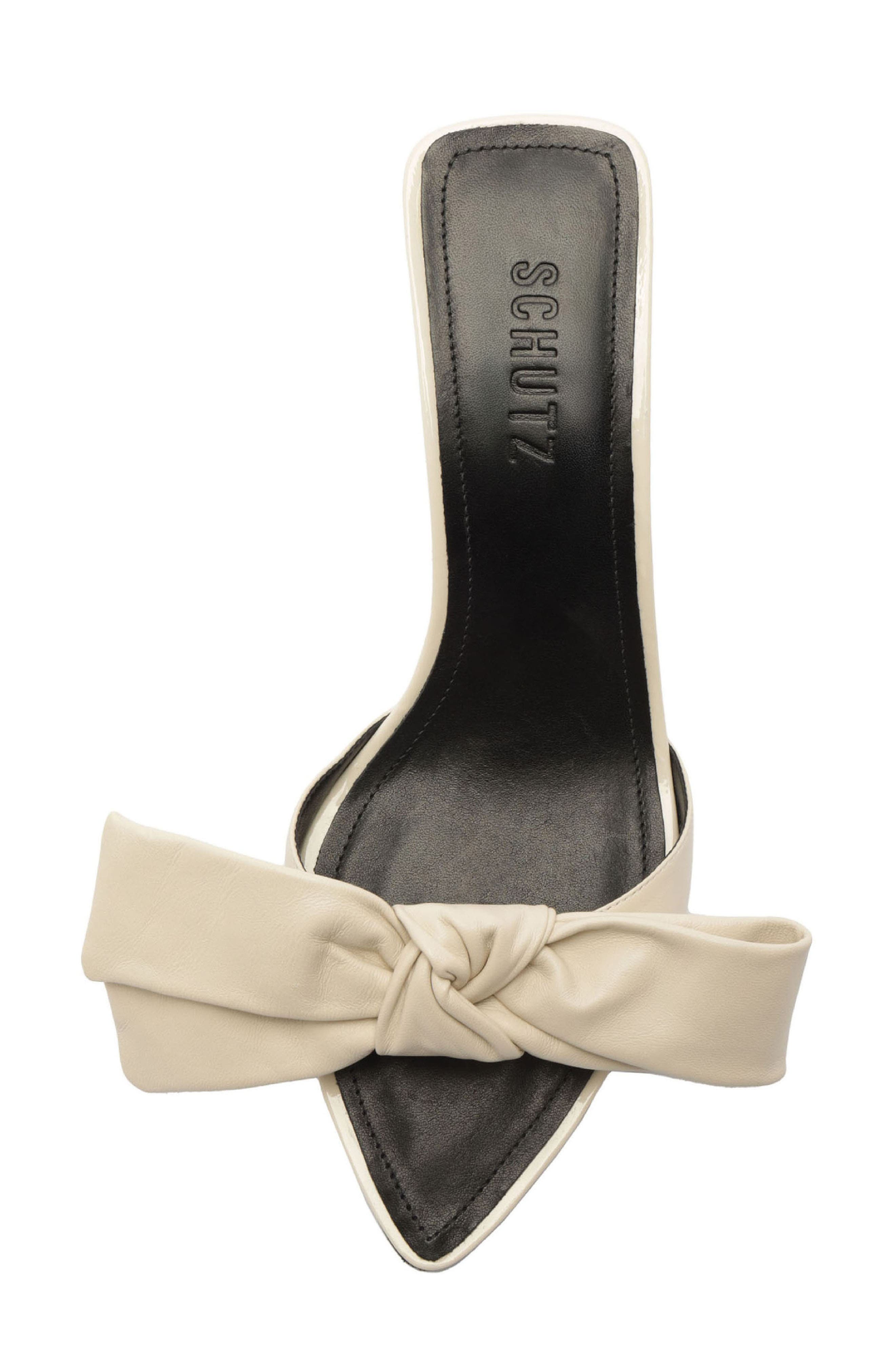 Elodie Bow Sandal, Alternate, color, SUGAR WHITE
