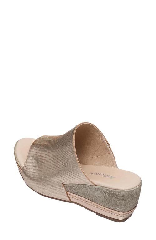 Antelope Donelle Wedge Sandal In Gold
