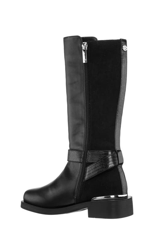 Nina Kids' Cillian Riding Boot In Black