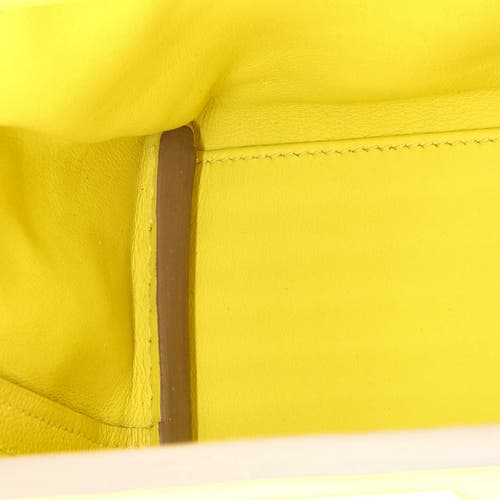 Pre-owned Hermes Hermes 24/24 Bag Evercolor With Swift 21 In Green