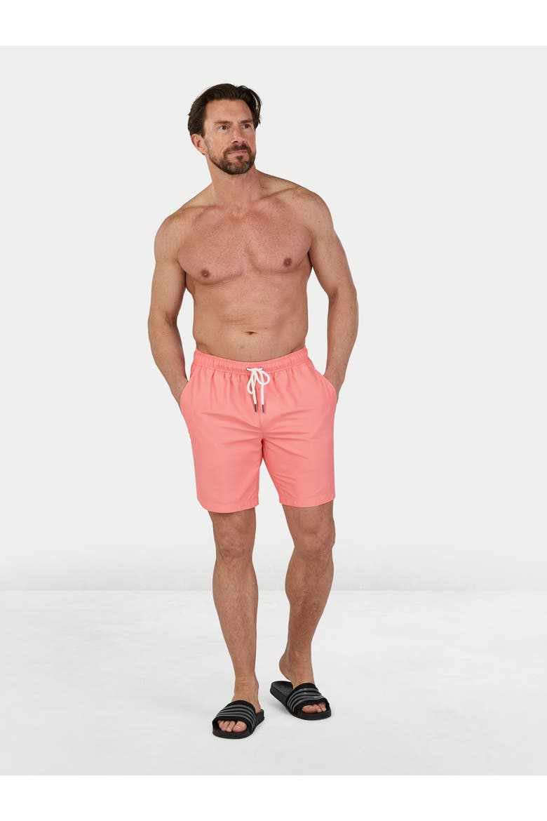 Swim Shorts, Alternate, color, Coral