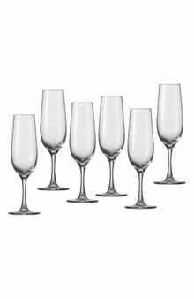 Schott Zwiesel Congresso Set of 6 Champagne Flute Glasses