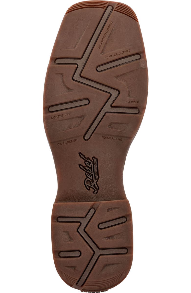 DURANGO Waterproof Steel Toe Western Boot, Alternate, color, Brown And Tan