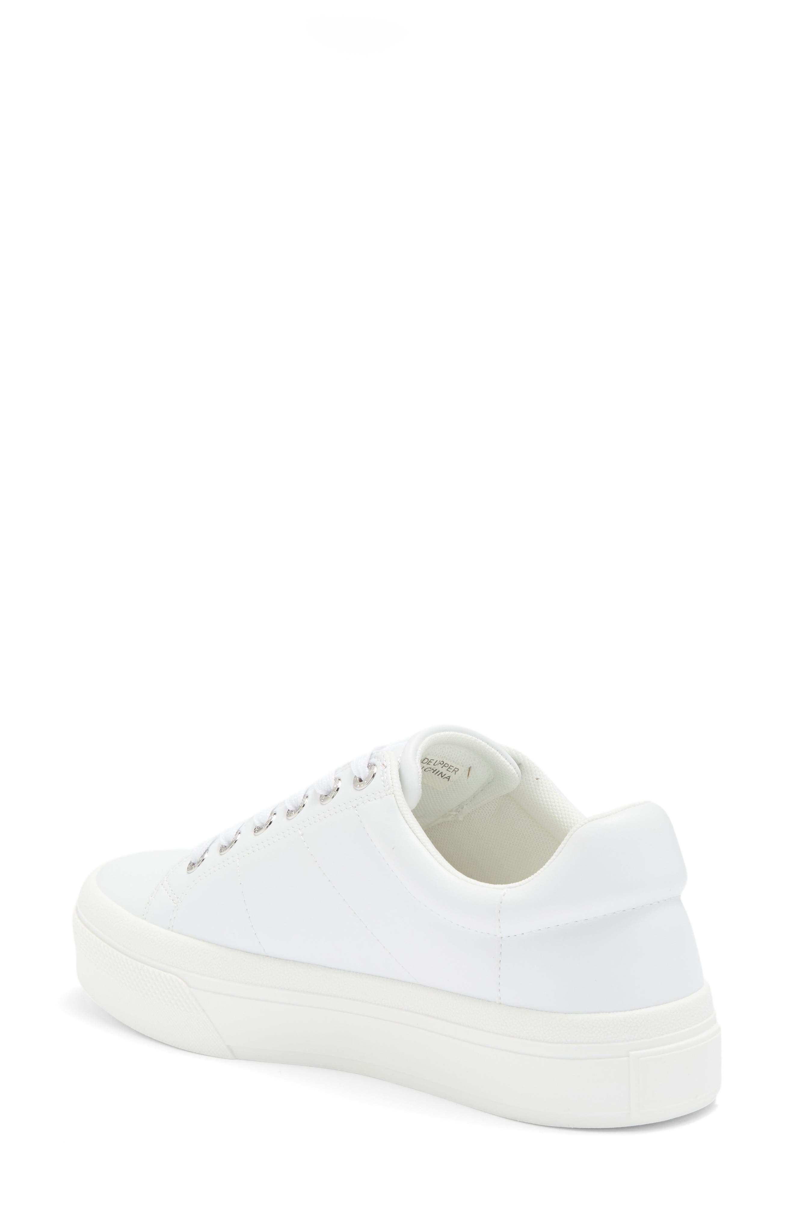 JSlides Gilda Platform Sneaker, Alternate, color, White