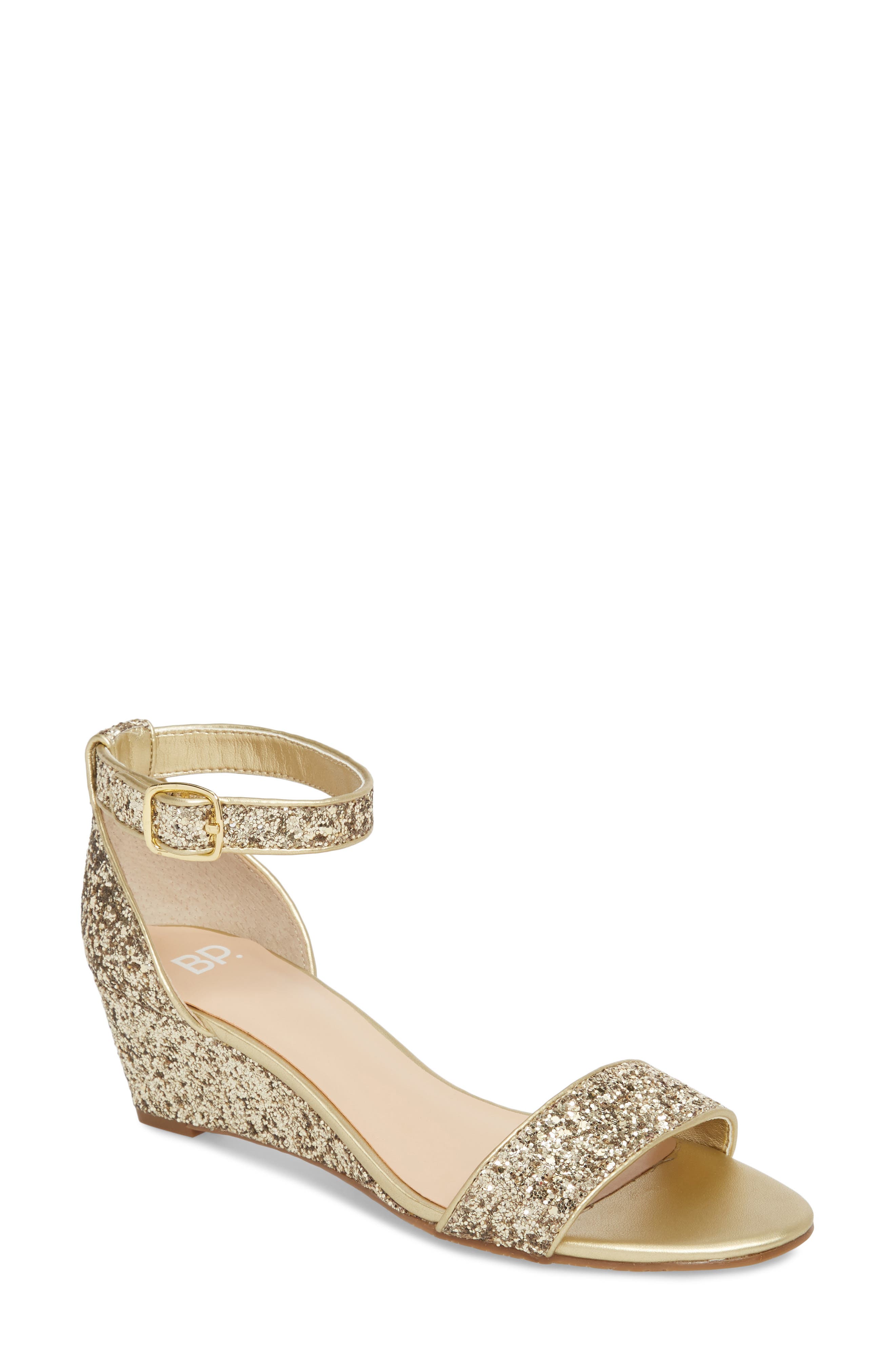 BP. 'Roxie' Wedge Sandal, Main, color, 