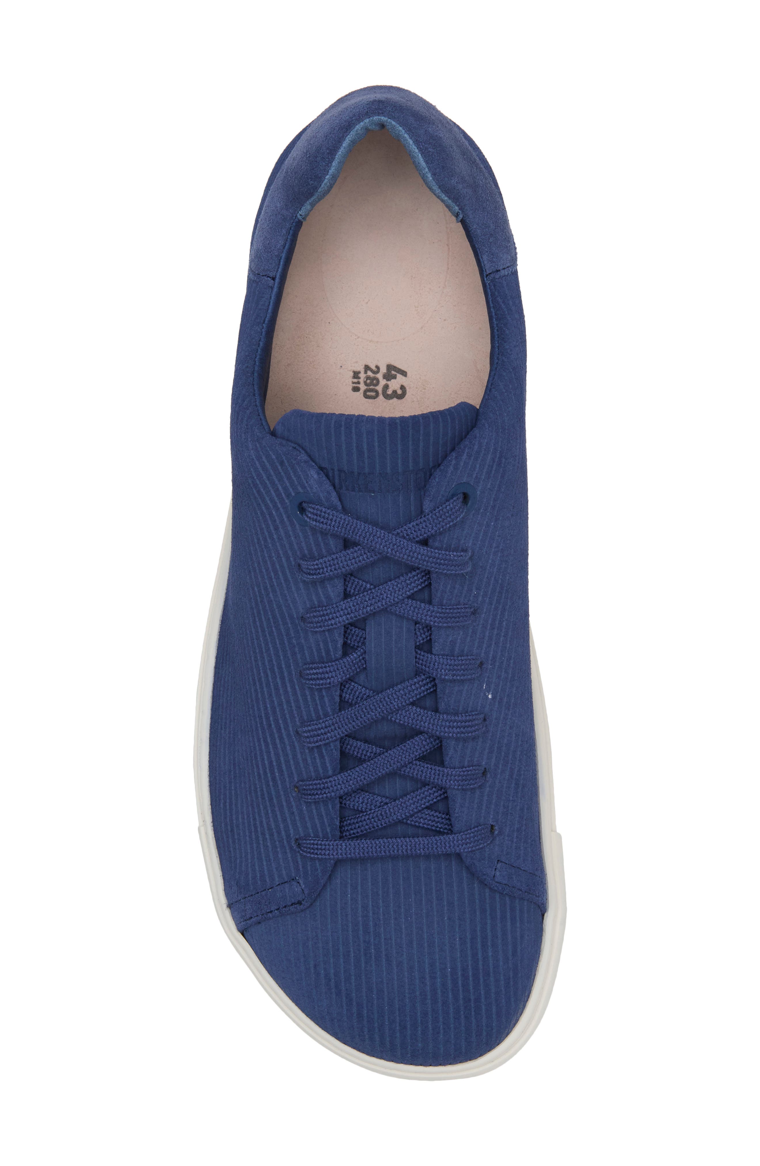 Bend Low Suede Sneaker, Alternate, color, INDIGO