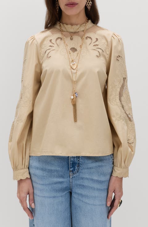 Cutwork Blouse