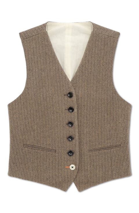 Demi Wool Silk Vest
