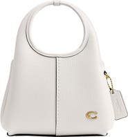 COACH Lana Polished Pebble Leather Shoulder Bag