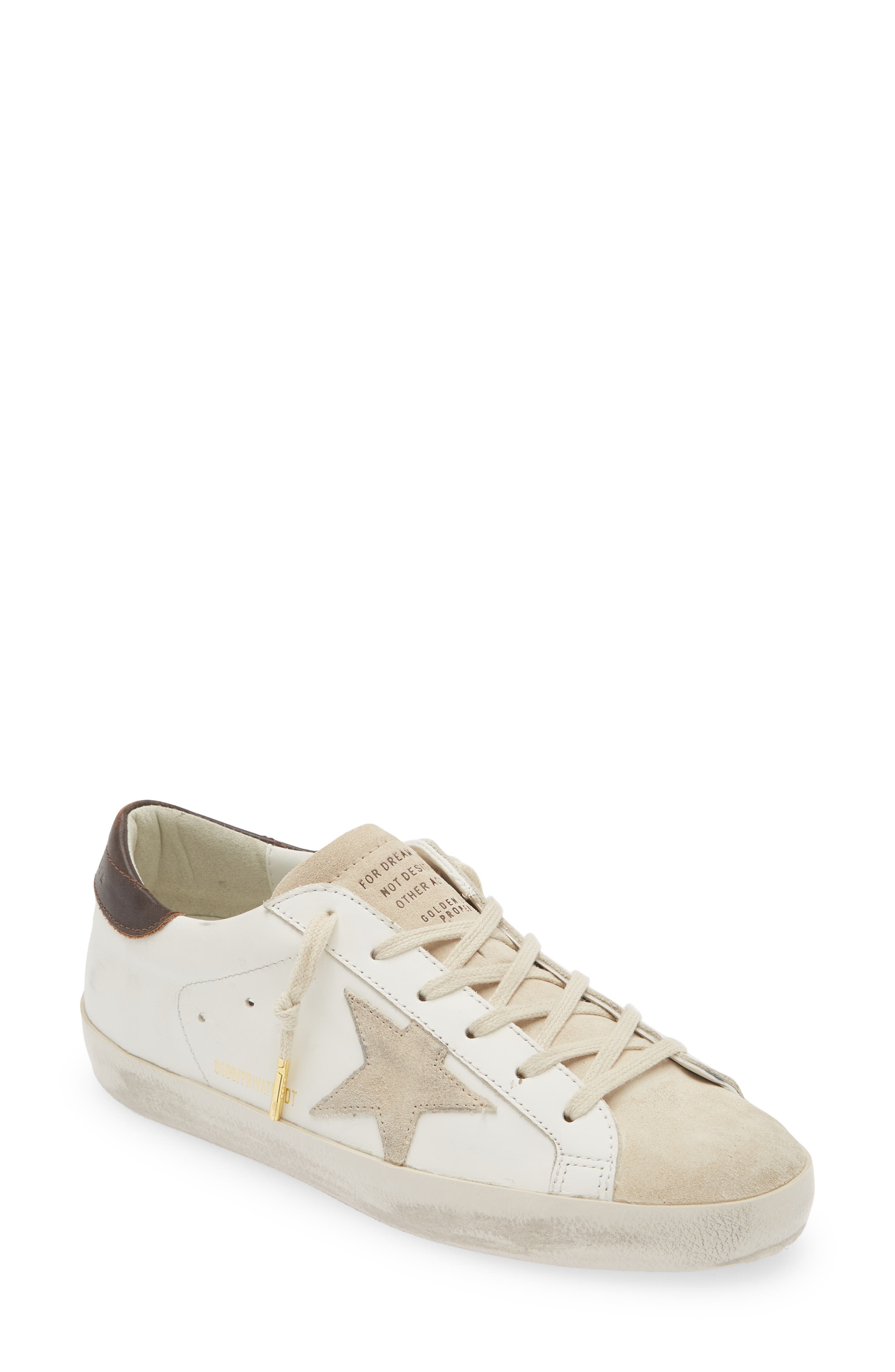 Golden Goose Super-Star Low Top Sneaker, Main, color, White/ Pearl