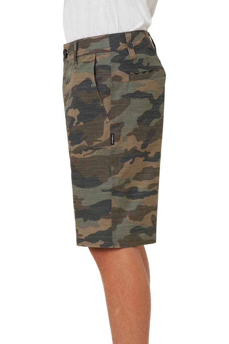 Kids' Locked Slub Hybrid Shorts, Alternate, color, CAMO