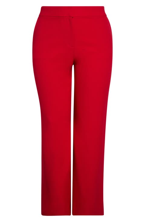 Wide Leg Career Pants