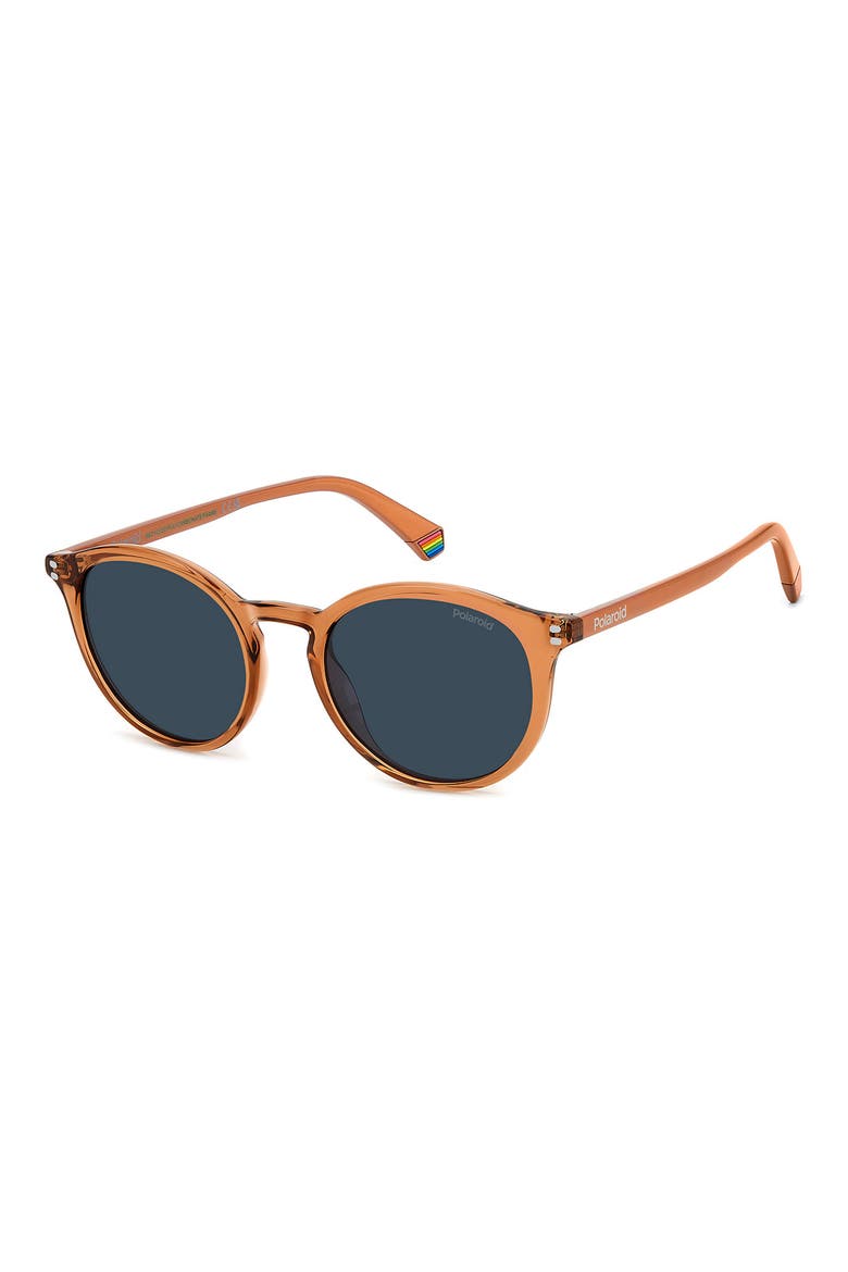 51mm Polarized Phantos Sunglasses, Alternate, color, ORANGE/ BLUE POLAR