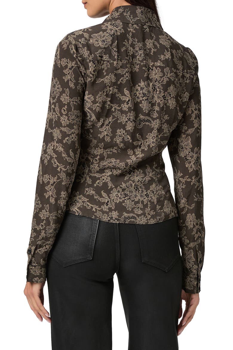 Desano Floral Lace Shirt, Alternate, color, BLACK MULTI