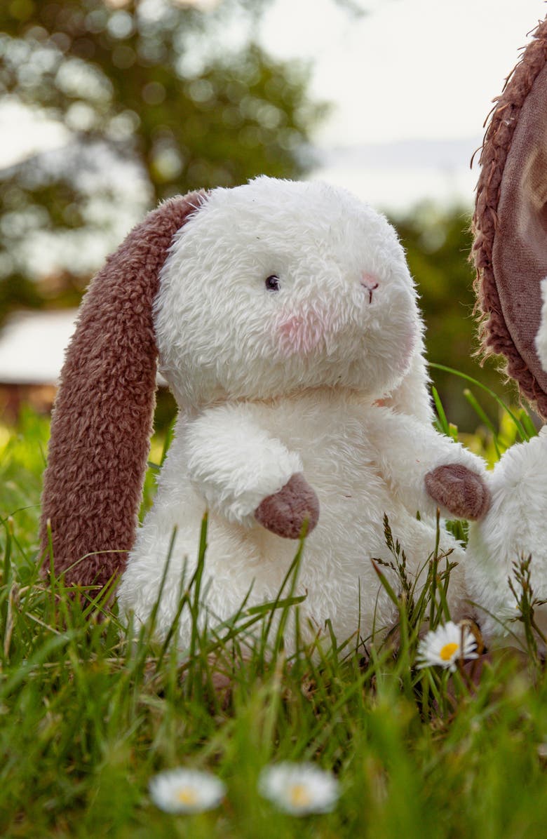 Bunnies by the Bay Herby Hare Bunny Stuffed Animal, Alternate, color, Beige
