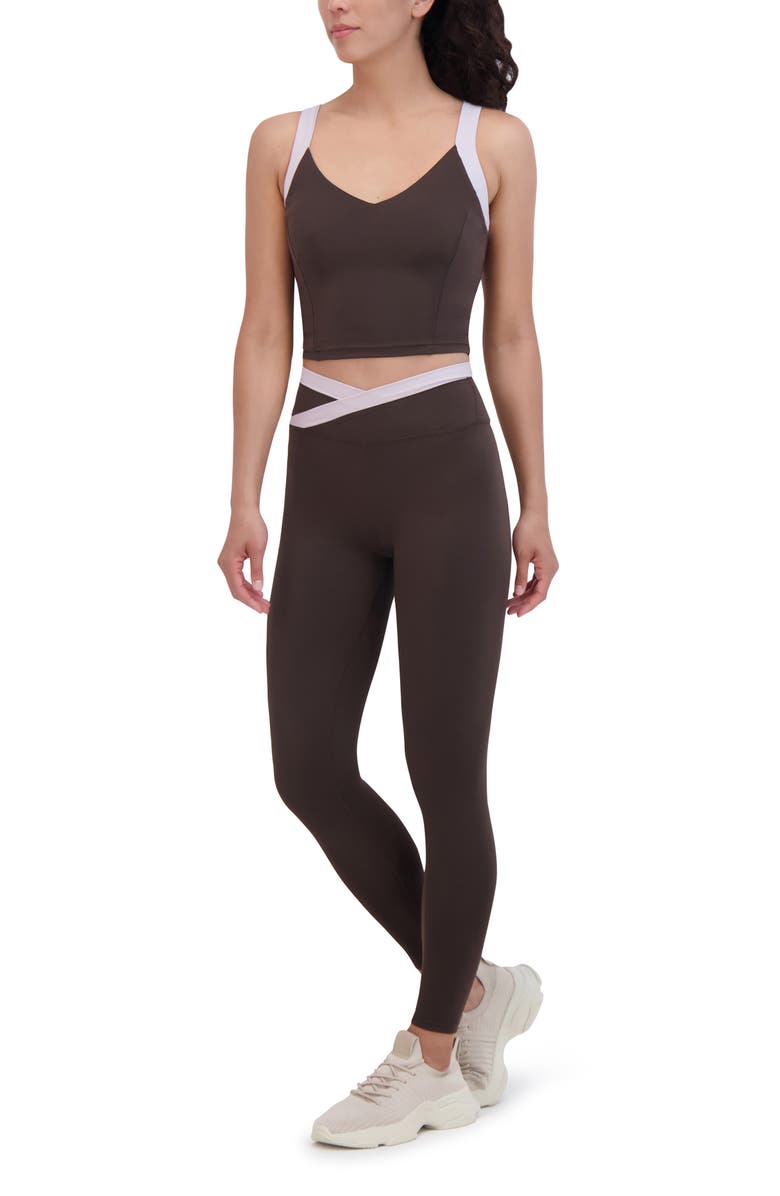 SAGE COLLECTIVE Tipped Crossover 7/8 Leggings, Alternate, color,