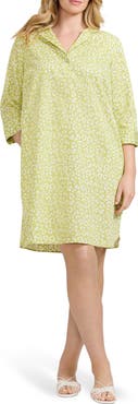 Foxcroft Sloane Leopard Print Shirtdress