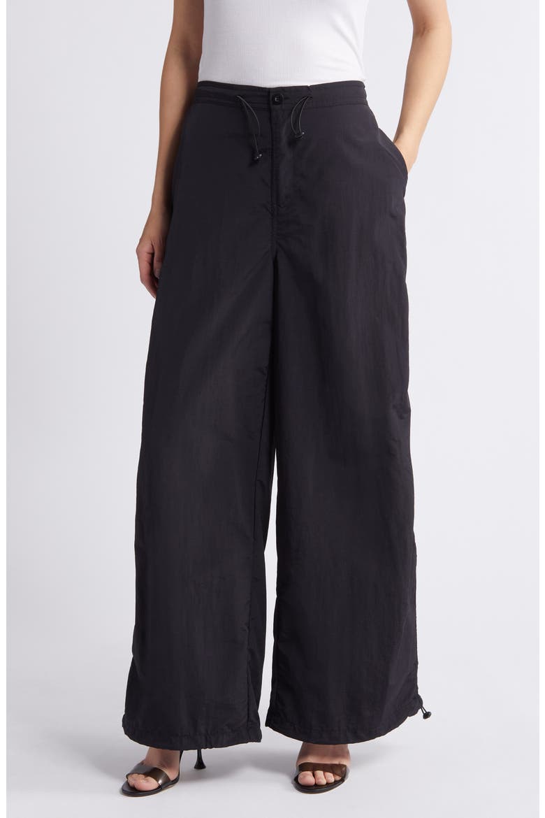 Marianna Wide Leg Pants, Main, color, BLACK