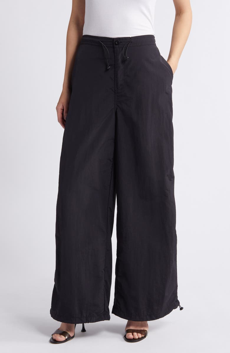 NIKKI LUND Marianna Wide Leg Pants, Main, color, Black