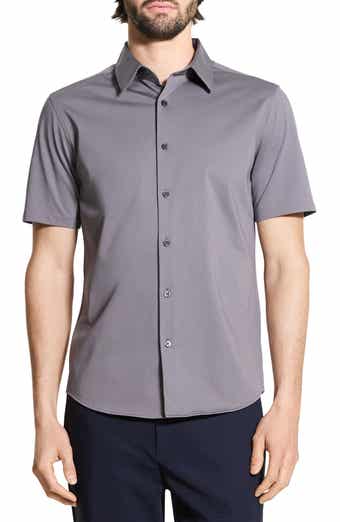 Theory Irving Short Sleeve Button-Up Shirt
