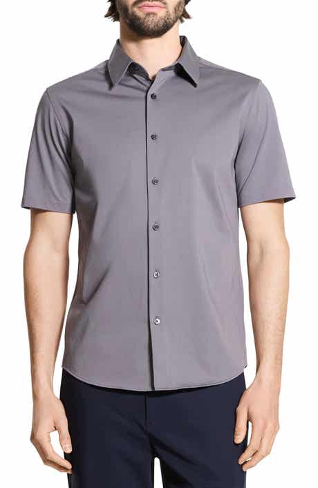 Theory Irving Short Sleeve Button-Up Shirt