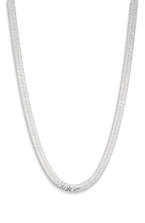 Shimmer Dust Snake Chain Necklace