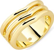 Covet Chevron Band Ring