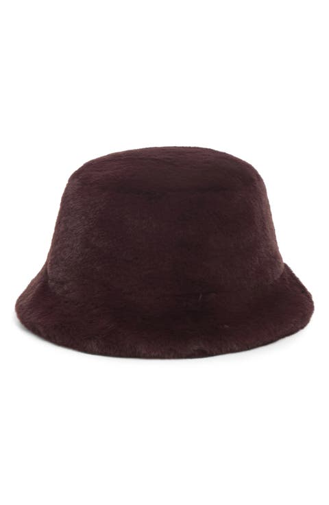 Amara Pluche™ Faux Fur Bucket Hat