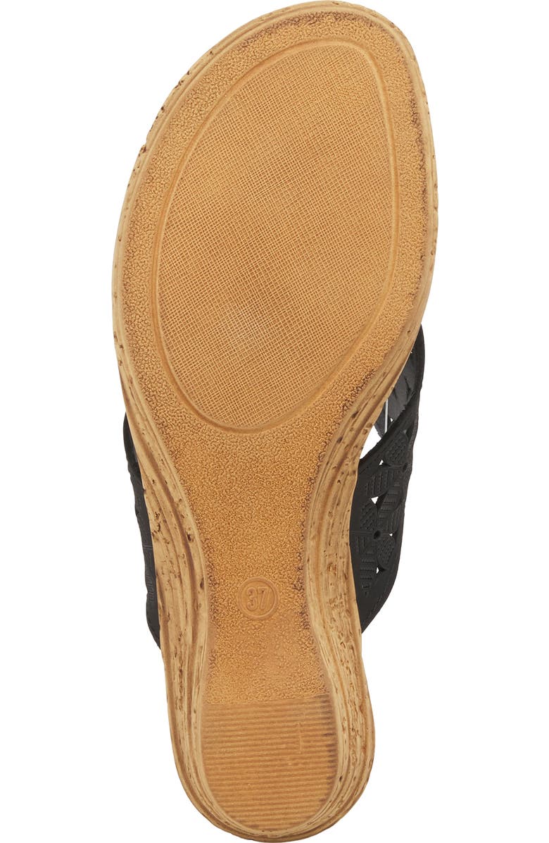 Spring Step Tiffany Wedge Flip Flop, Alternate, color,