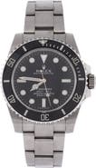 Pre-Owned Rolex Oyster Perpetual Submariner Automatic Watch Stainless Steel and Cerachrom 40