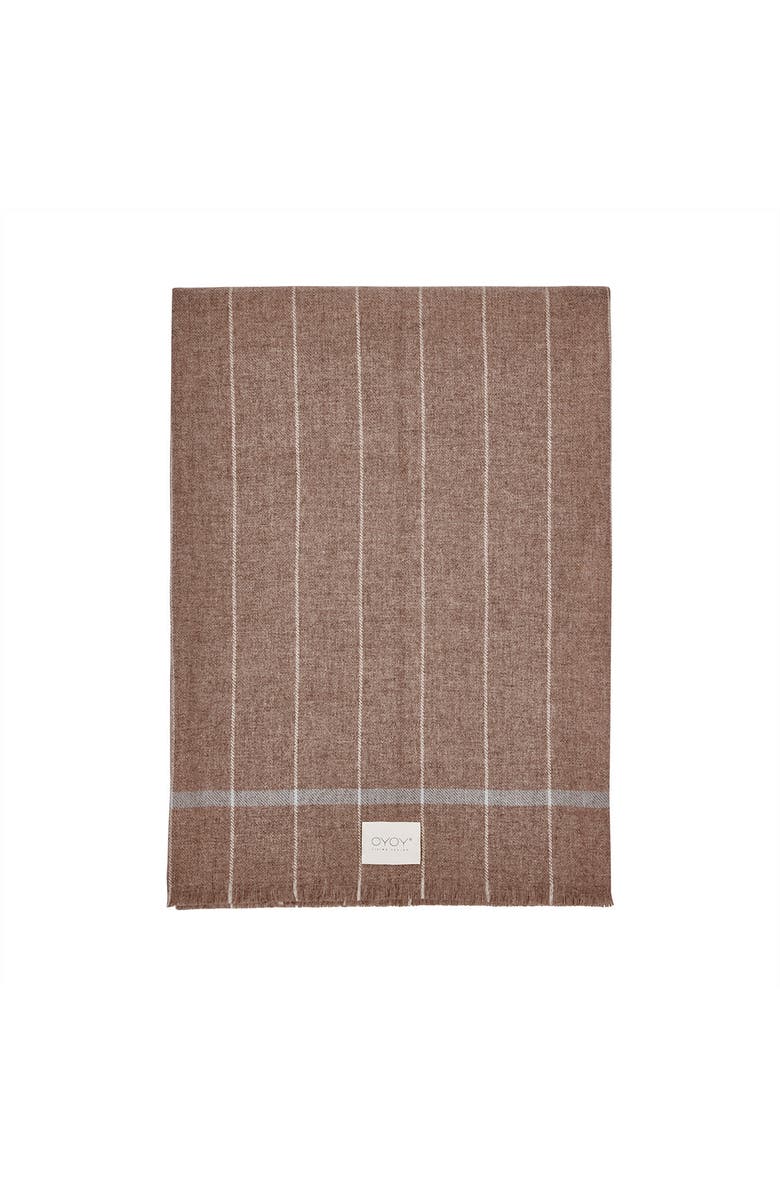 OYOY Balama Blanket, Main, color, Caramel